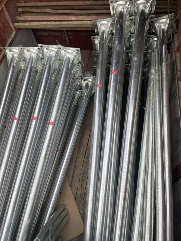 trụ đèn đường mạ kẽm nhúng nóng, trụ đèn ngoài trời