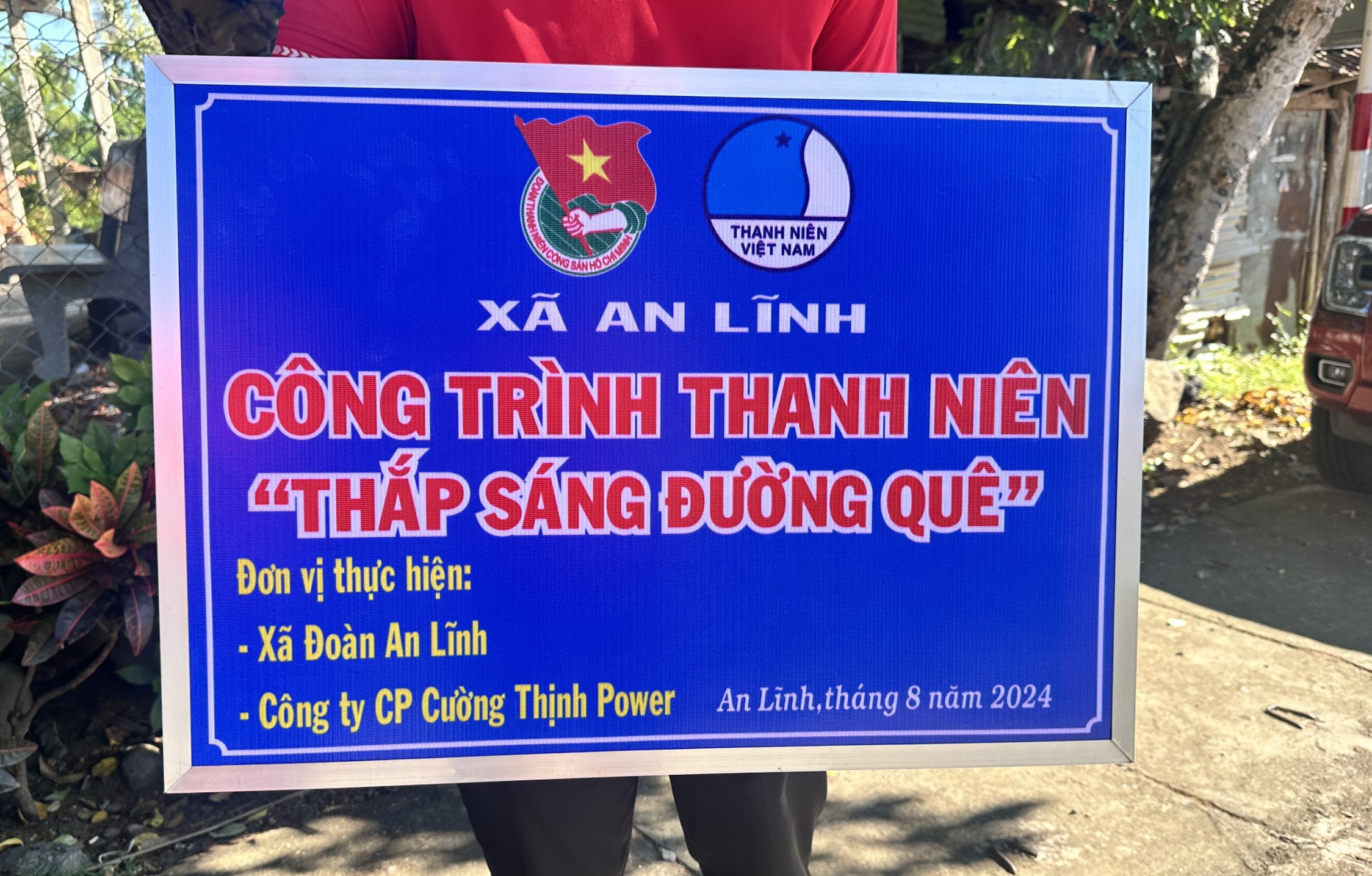 Ghi nhận của địa phương đối với đóng góp và hỗ trợ của Công Ty Cổ Phần Cường Thịnh Power