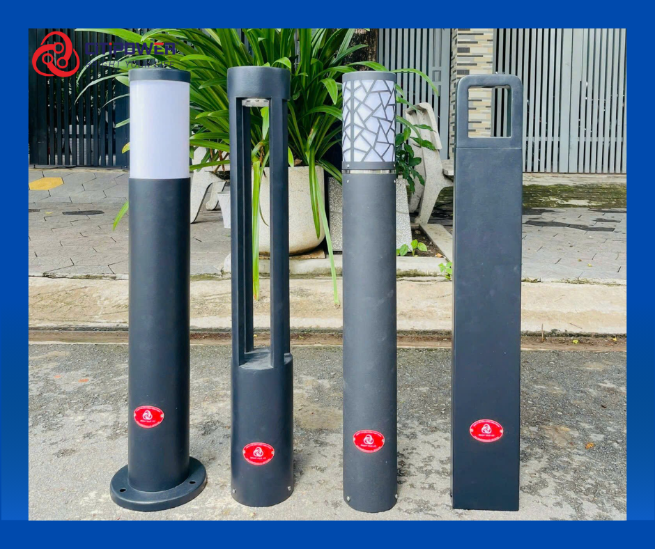 Trụ đèn trang trí hiện đại