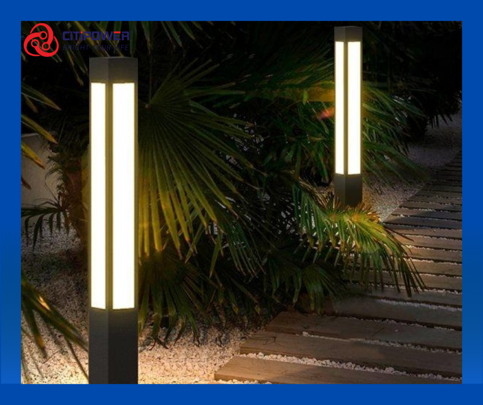 Trụ đèn nấm trang trí