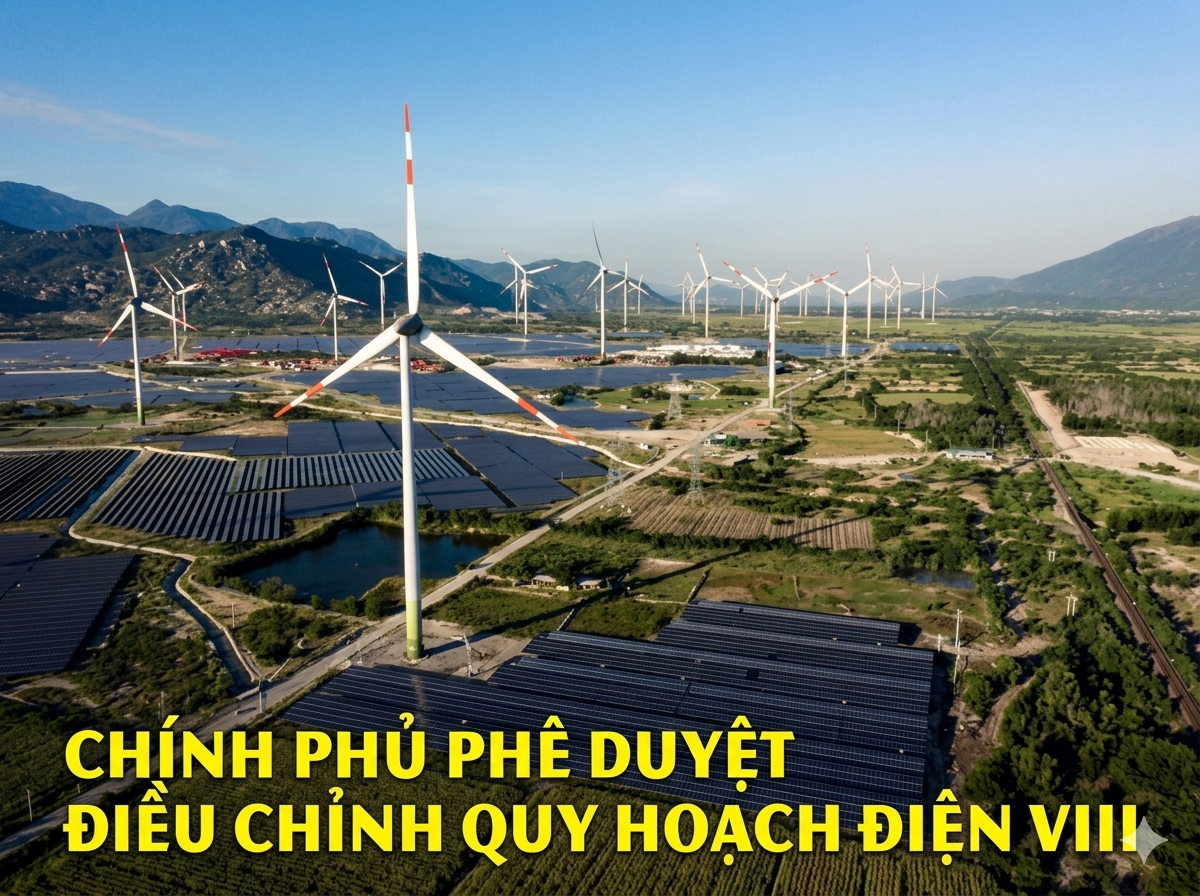 Chính phủ phê duyệt điều chỉnh quy hoạch điện VIII