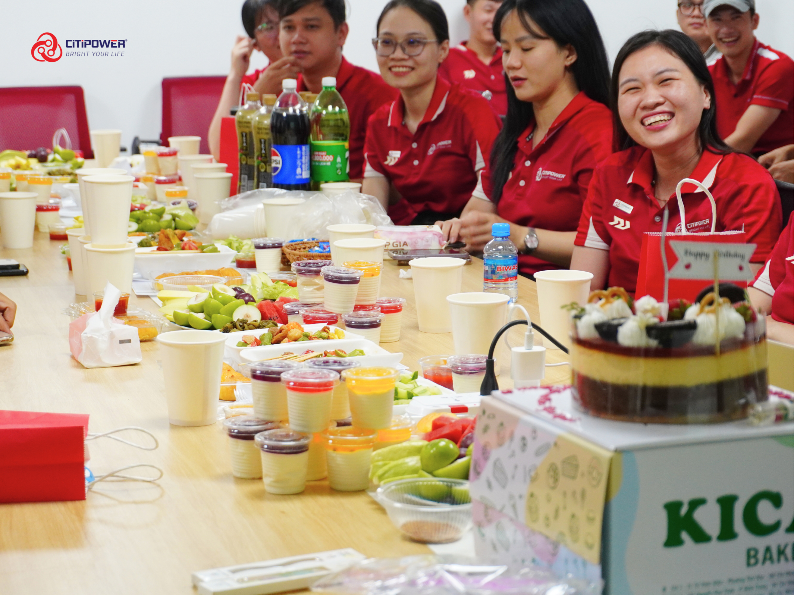 Không khí khai mạc chương trình Brightday Quý II của CiTiPOWER với sự tham gia của đông đảo cán bộ nhân viên.