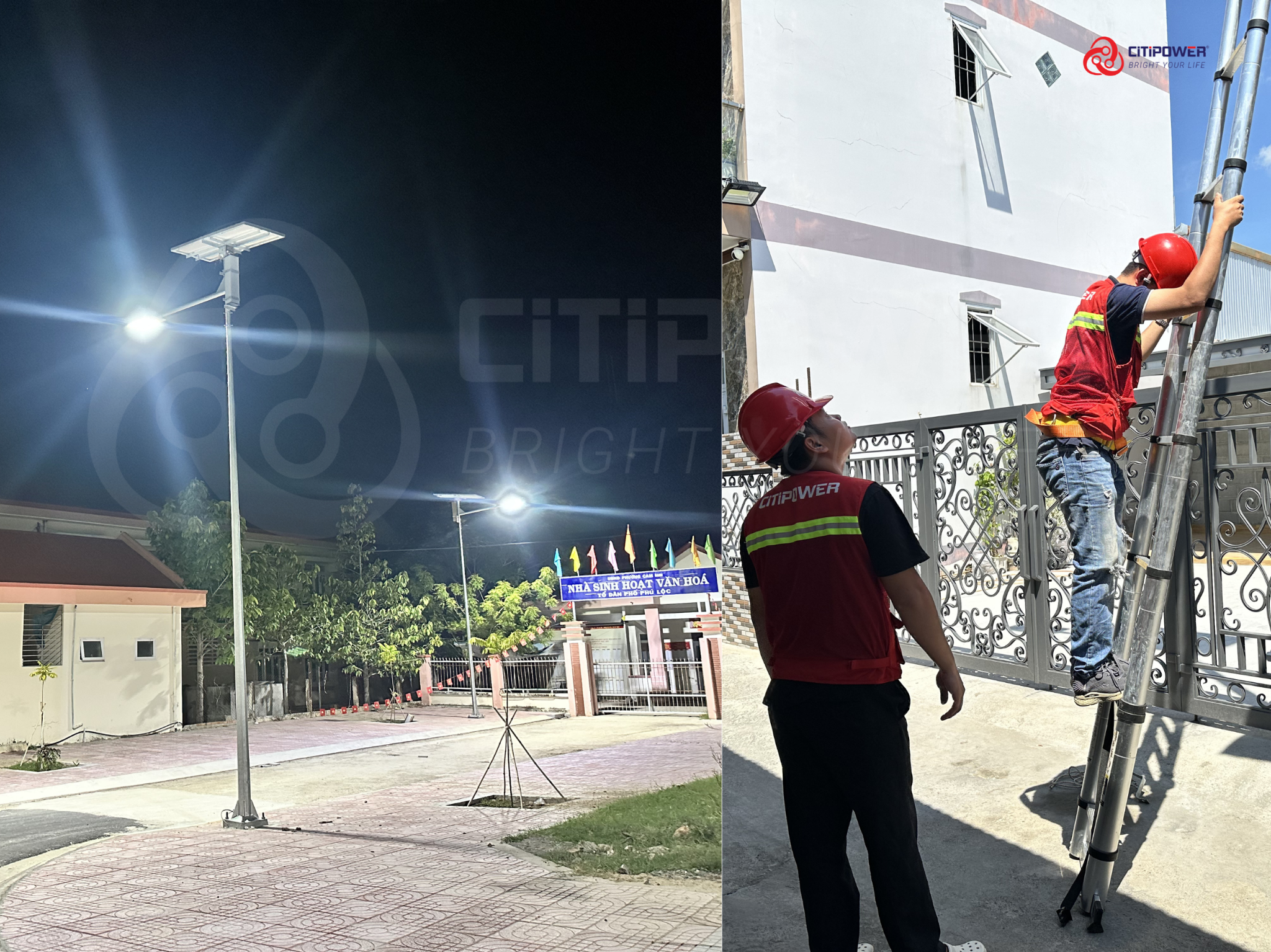 ăng lực triển khai dự án chiếu sáng của CiTiPOWER trên toàn quốc.