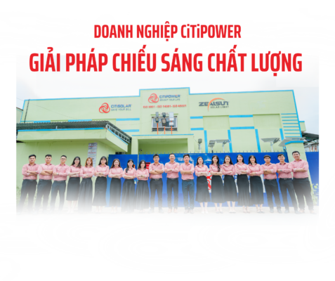 Tập thể đội ngũ CiTiPOWER cùng hướng đến mục tiêu phát triển bền vững.
